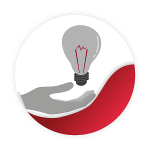 Icono representativo de innovación 