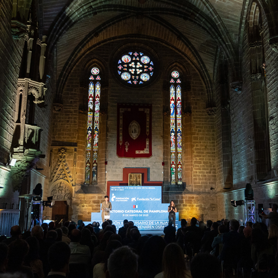 La Caixa Fundazioaren X. urteurrena - Nafarroako Kutxa Fundazioa