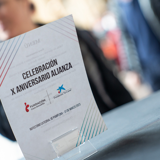 La Caixa Fundazioaren X. urteurrena - Nafarroako Kutxa Fundazioa