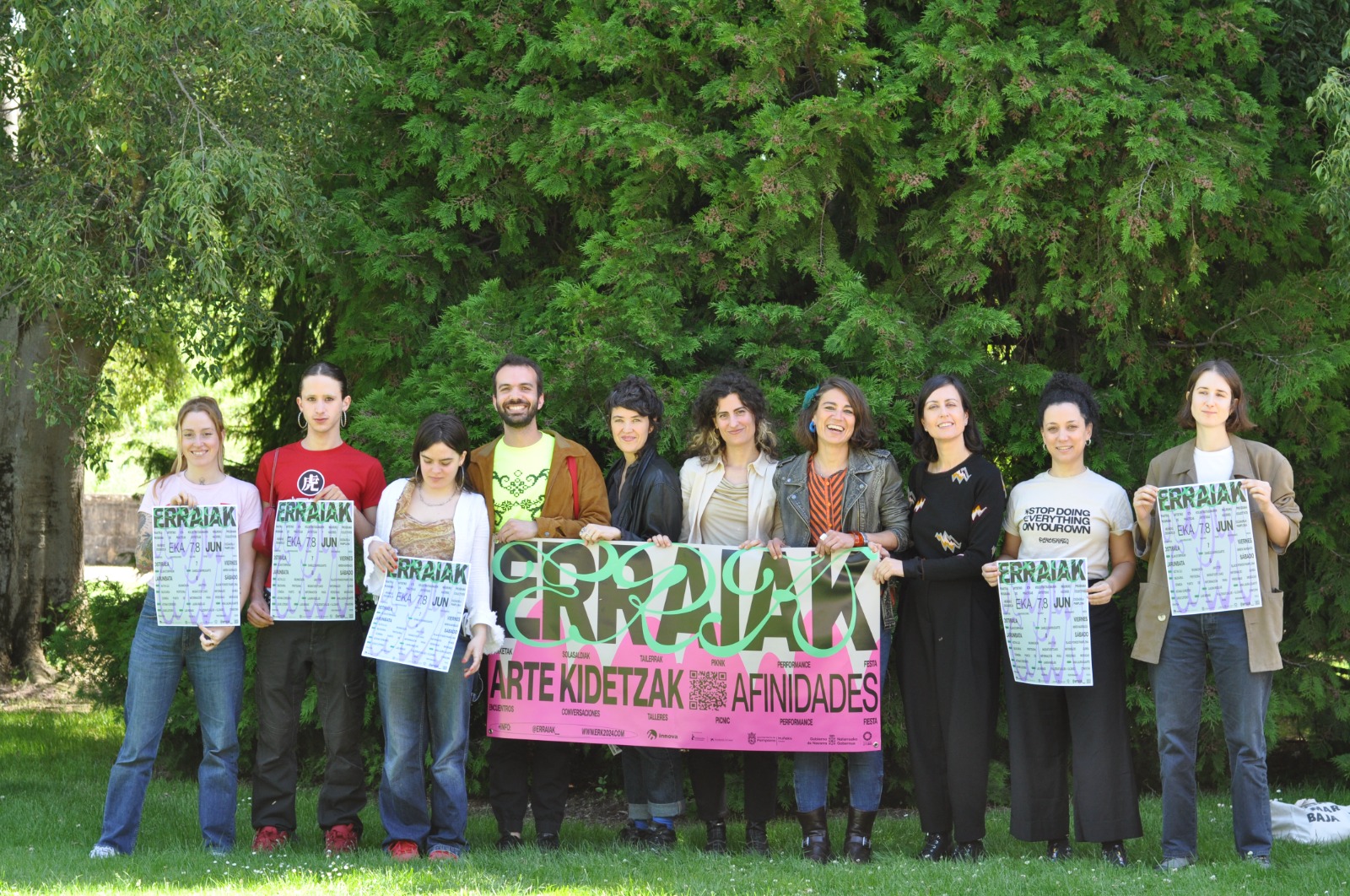 Imagen del acto de presentación del proyecto Erraiak